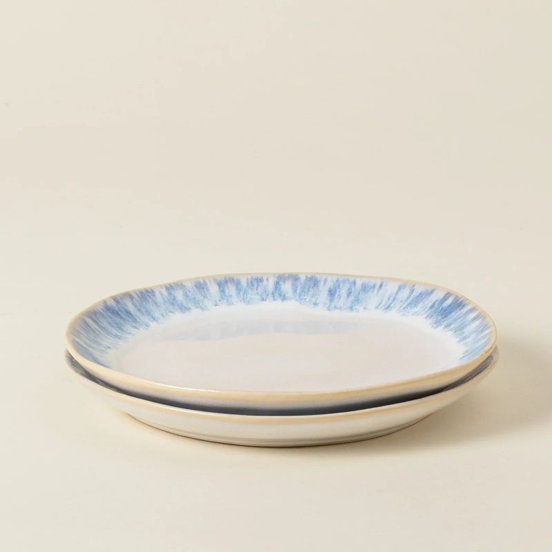 Brisa Round Salad / Dessert Plate | Ria Blue