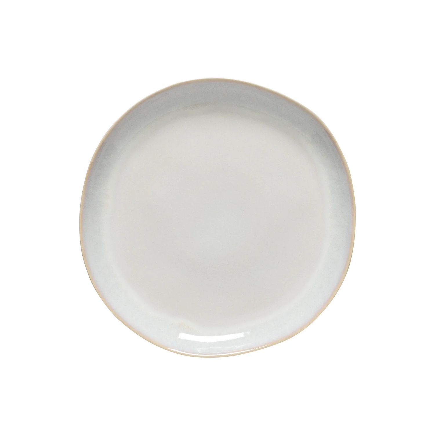 Brisa Round Dinner Plate | Salt White