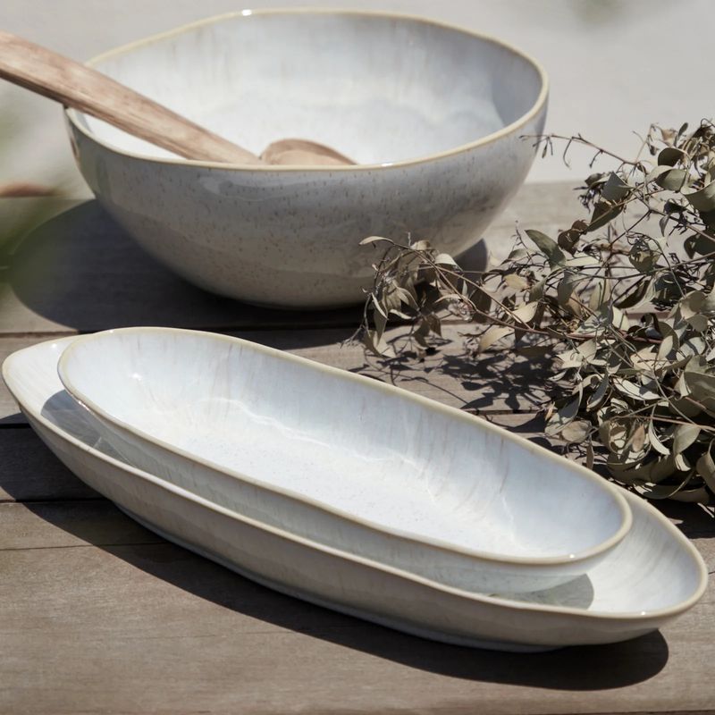 Eivissa Oval Platter 16" | Sand