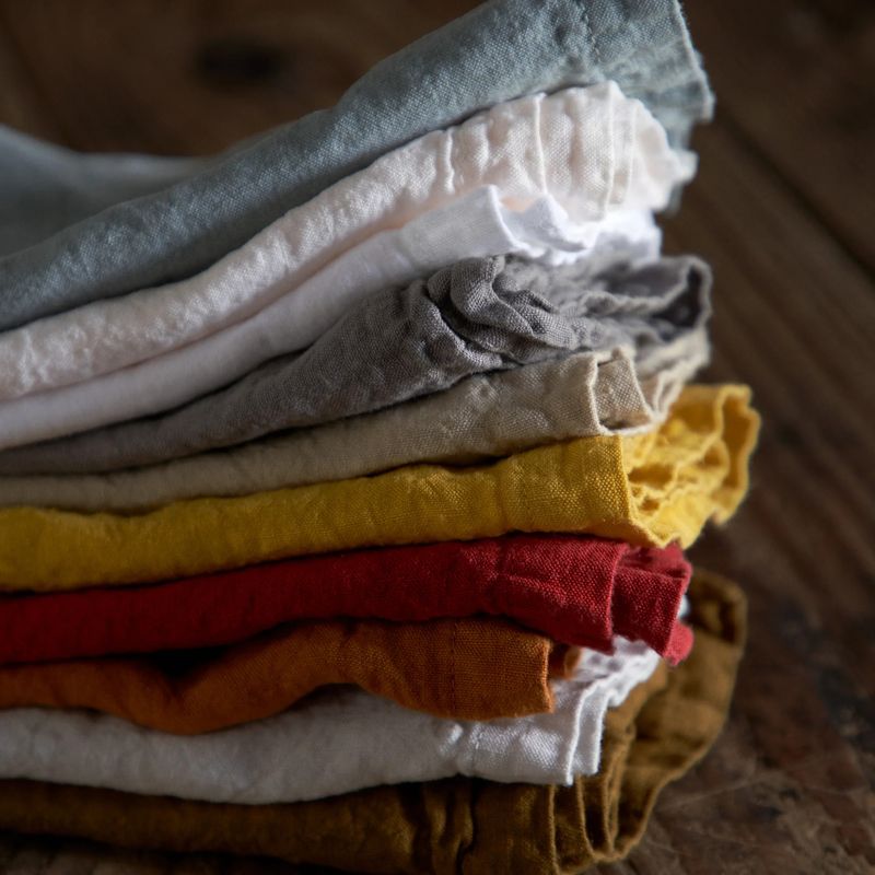 Maria Linen Napkin | Amber