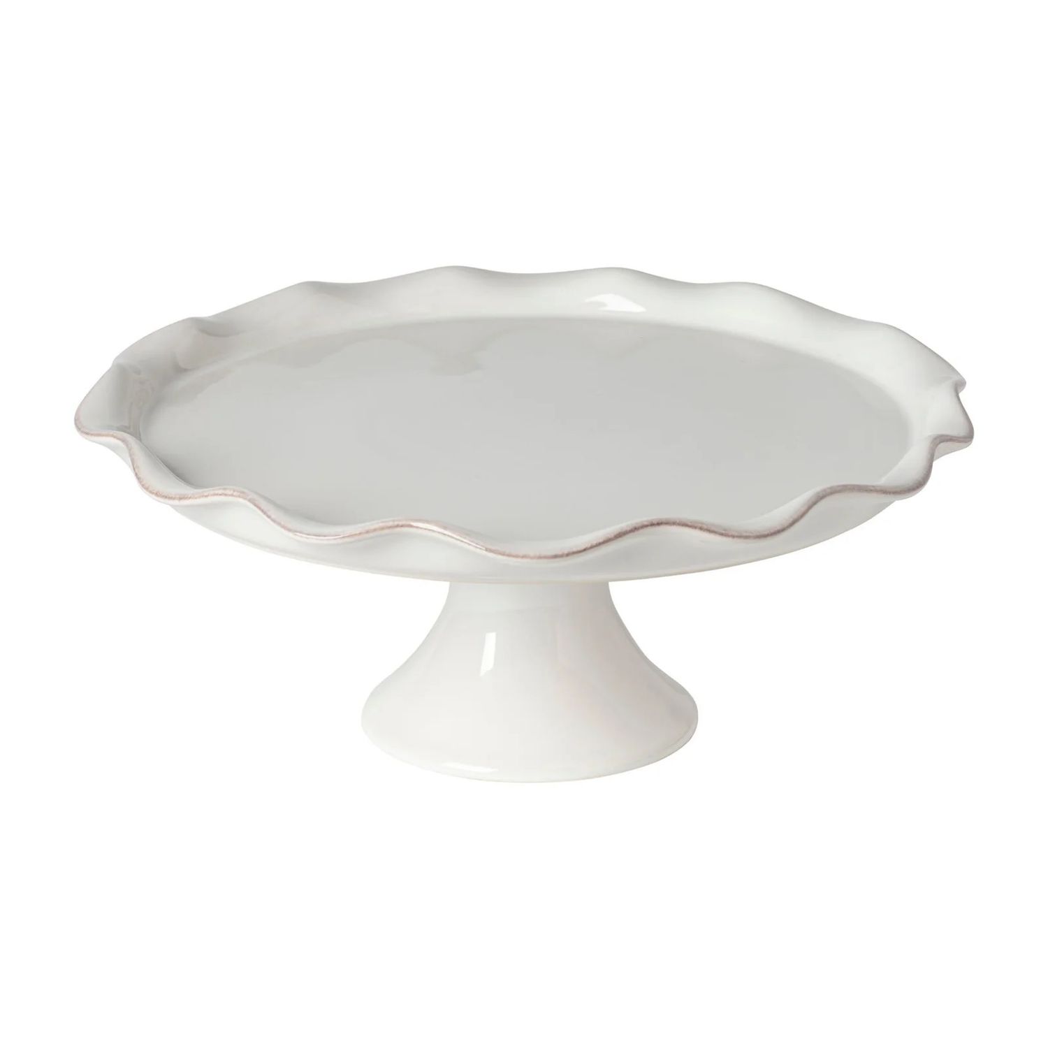 Cook &amp; Host White Footed Plate 14" Large
