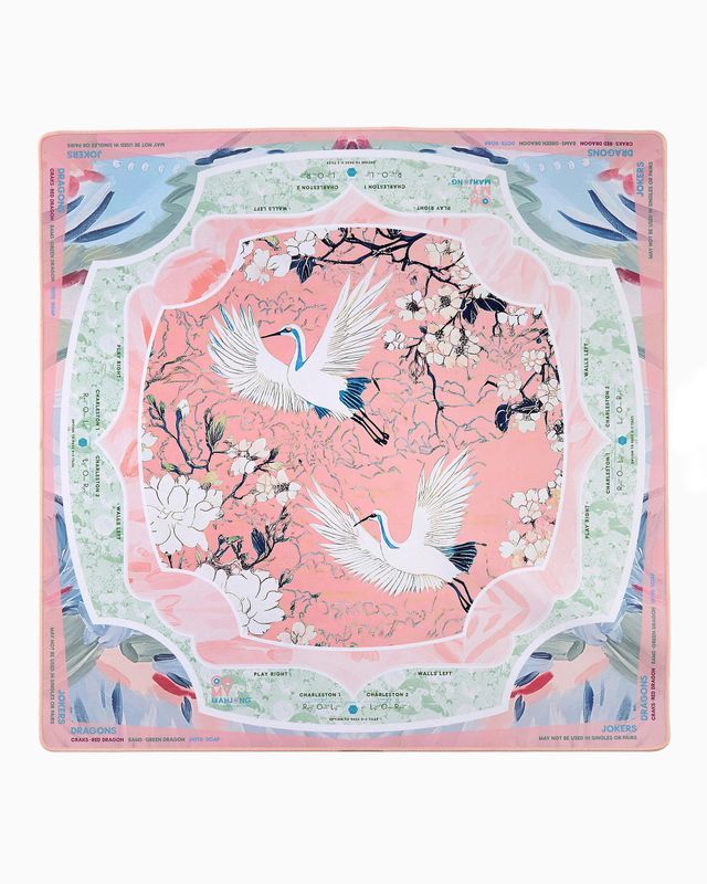Heron Mahjong Mat in Tube