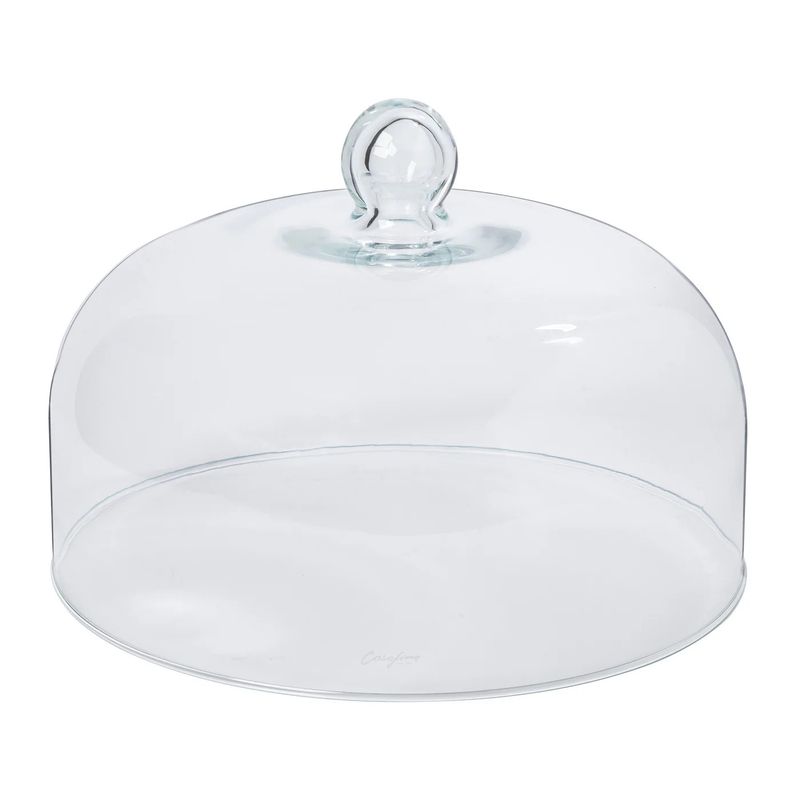 Arcade Glass Cloche 12" X-Large Dome