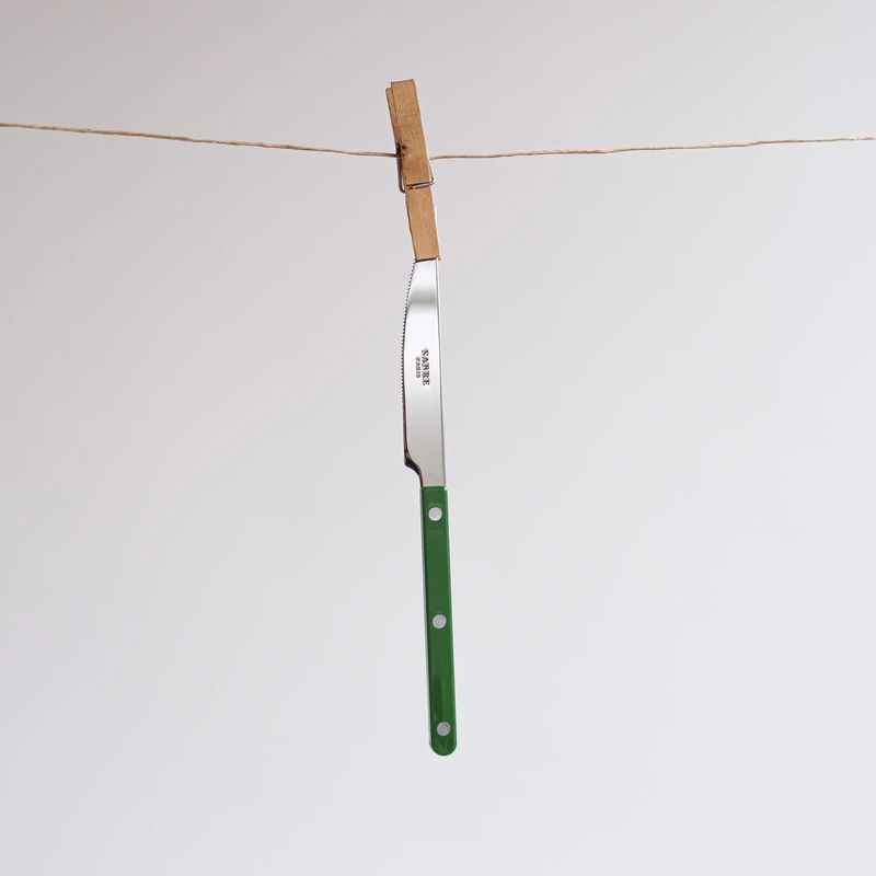 Bistrot 5-Piece Place Setting | Shiny Solid Green