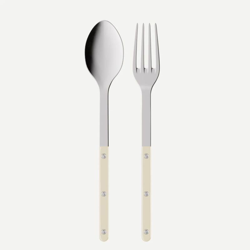 Bistrot Serving Set | Shiny Solid Ivory