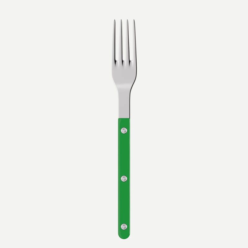 Bistrot Dinner Fork | Shiny Solid Garden Green