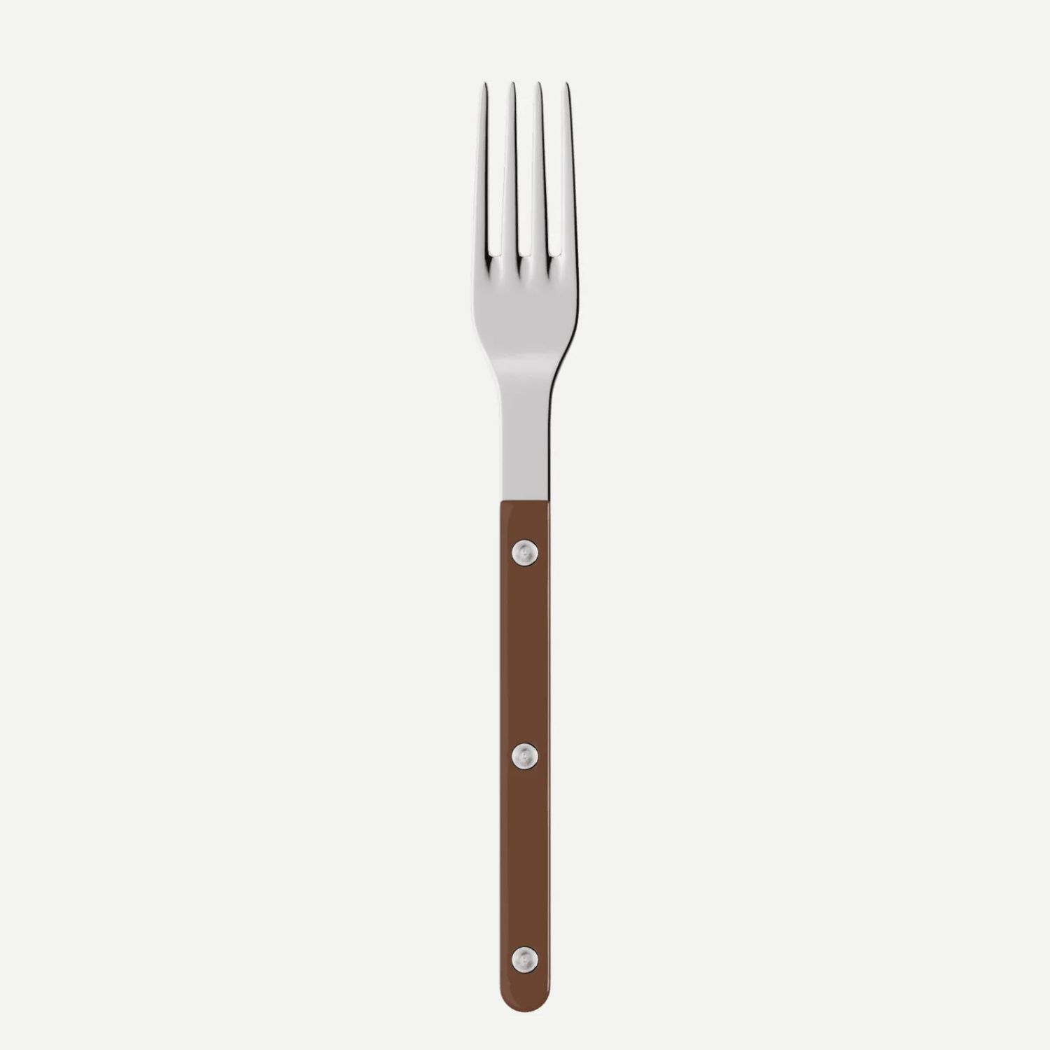 Bistrot Dinner Fork | Shiny Solid Chocolate
