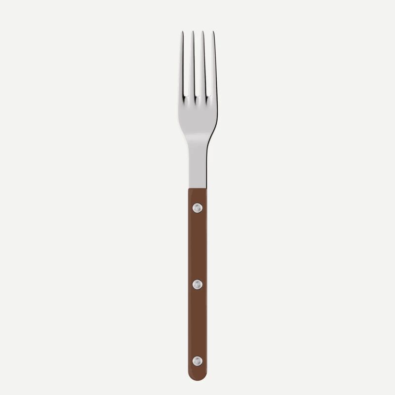 Bistrot Dinner Fork | Shiny Solid Chocolate