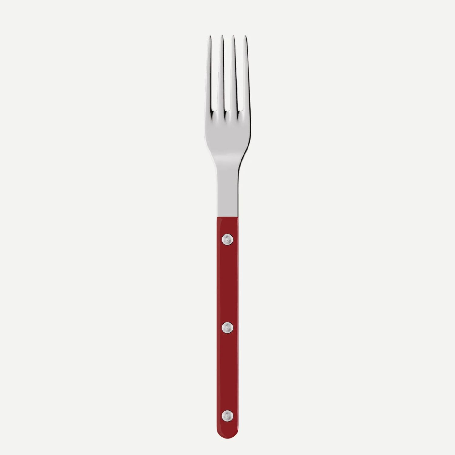 Bistrot Dinner Fork | Shiny Solid Burgundy