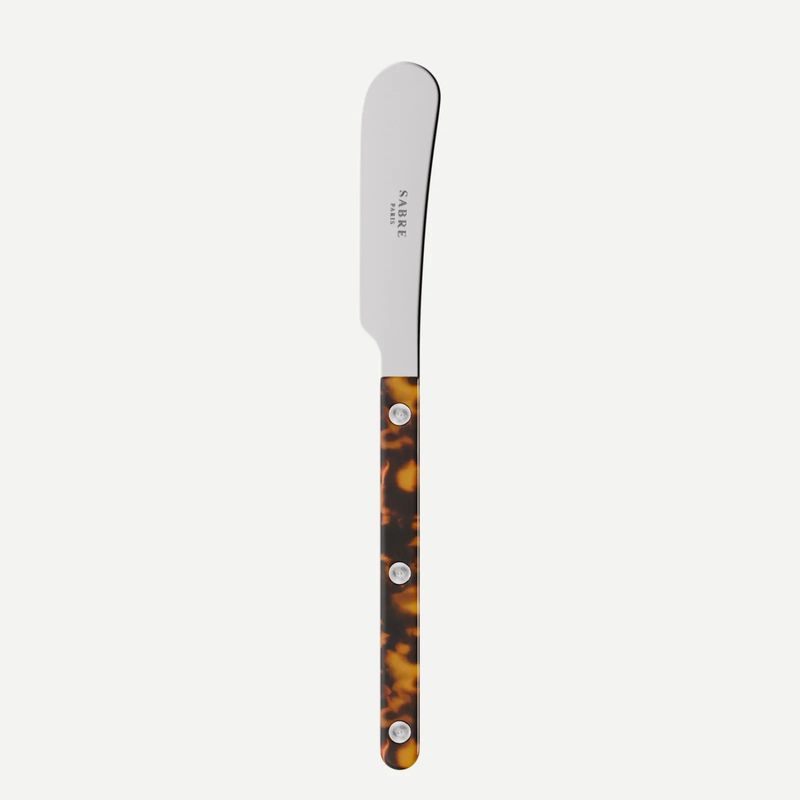 Bistrot Butter Spreader | Shiny Faux Tortoise