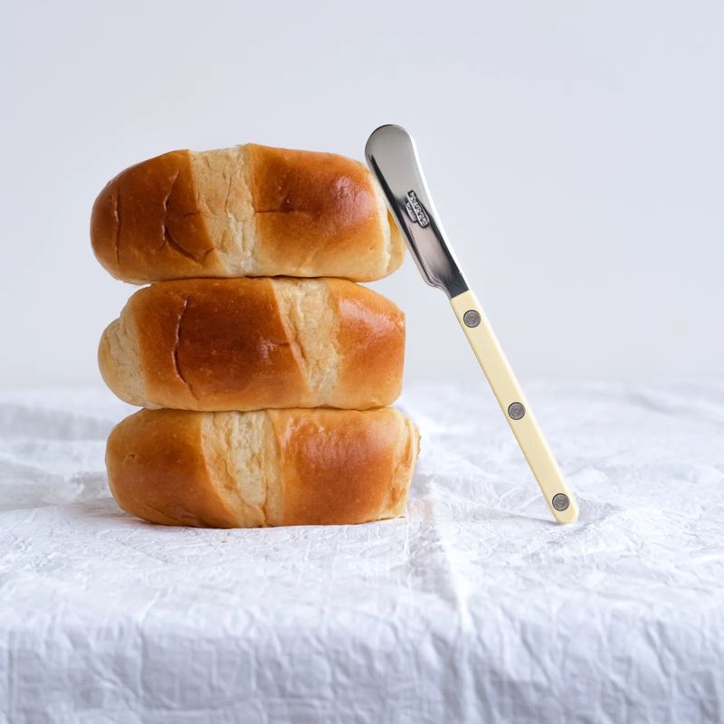 Bistrot Butter Spreader | Shiny Solid Ivory