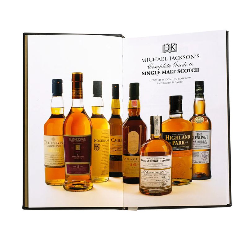 Single Malt Scotch | Brown Leather Book