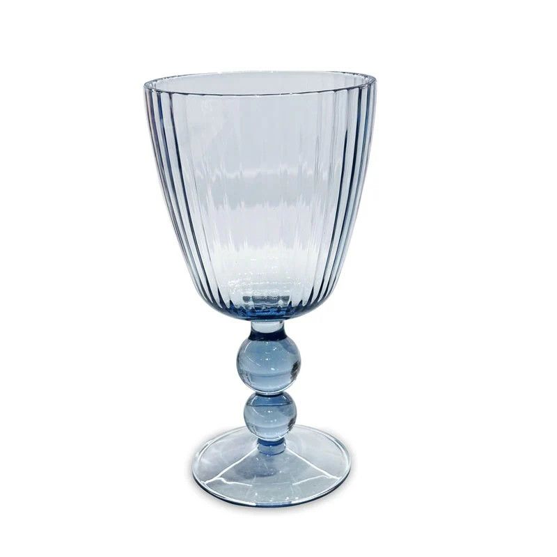 Vida Acrylic All Purpose Glass | Blue | Set of 4