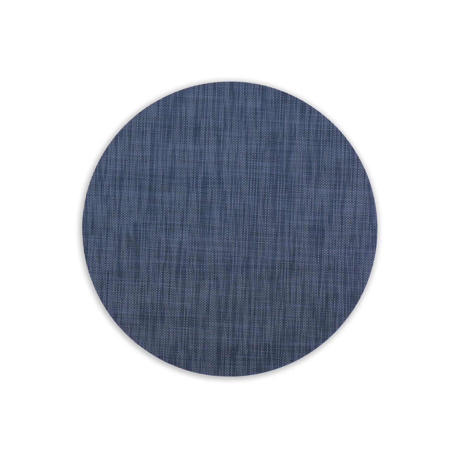 Vida Round Woven Placemats Navy | Set of 4 Vida Round Woven Placemats Navy | Set of 4