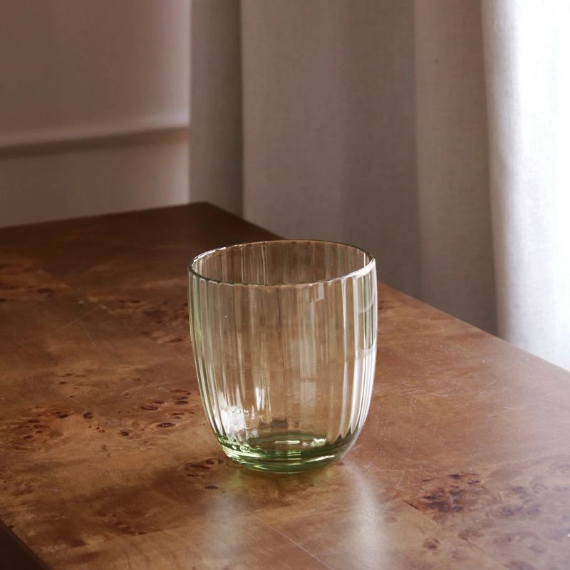 Vida Acrylic Double Old Fashioned | Green | Set of 4