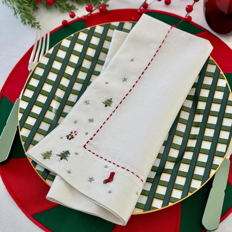 Jolly Days 22" Napkins | Set of 4