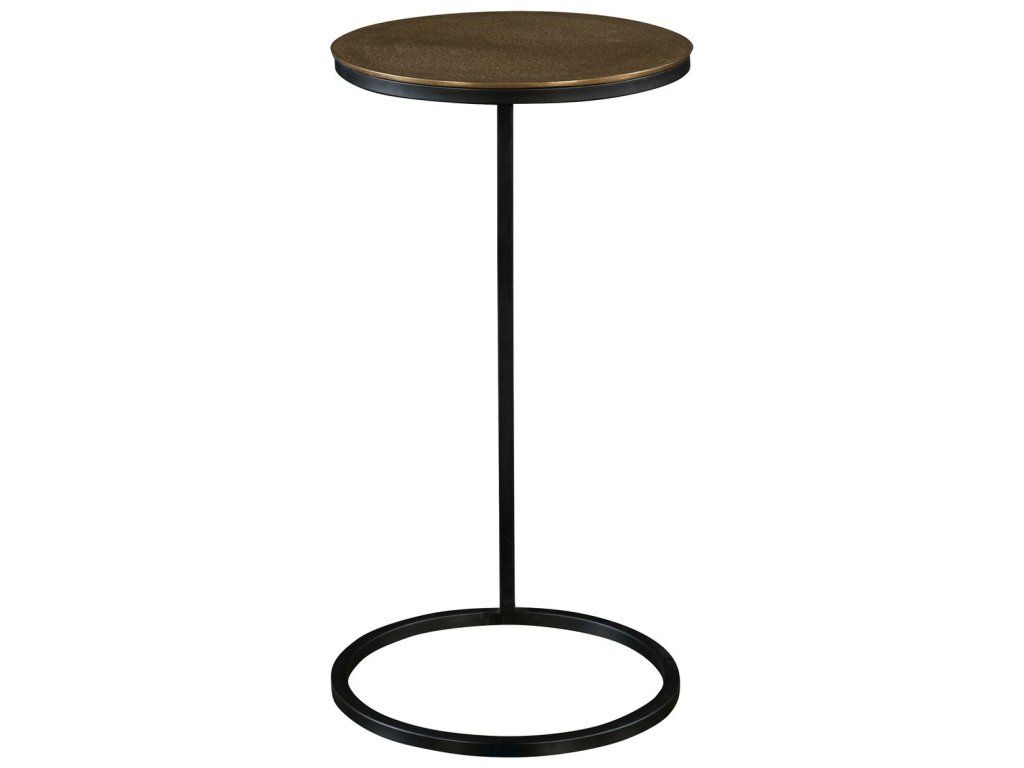 BRUNEI ACCENT TABLE, GOLD