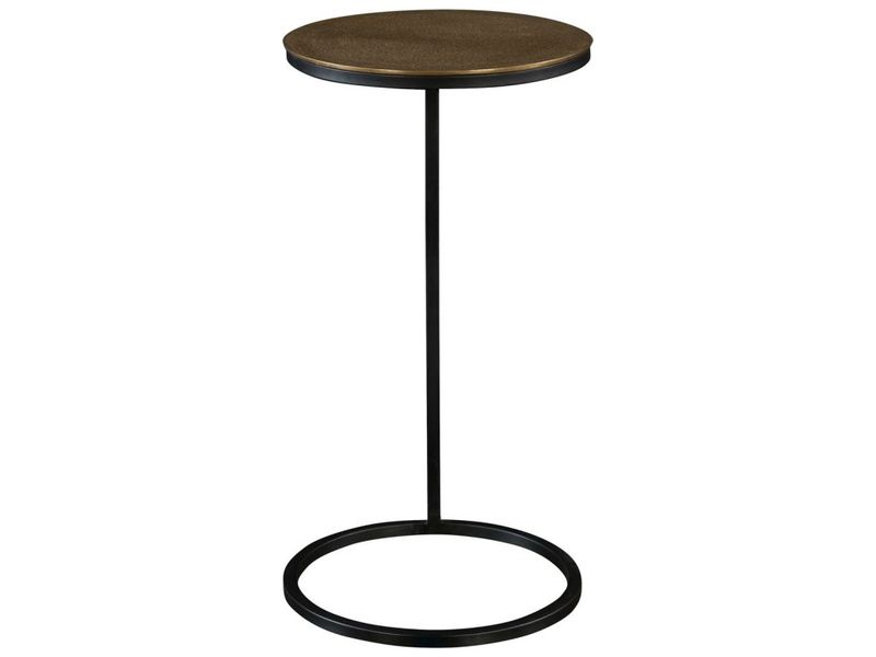 BRUNEI ACCENT TABLE, GOLD