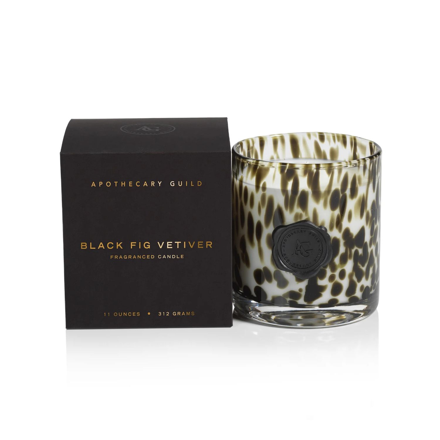 Small Candle in Gift Box | Black Fig Vetiver