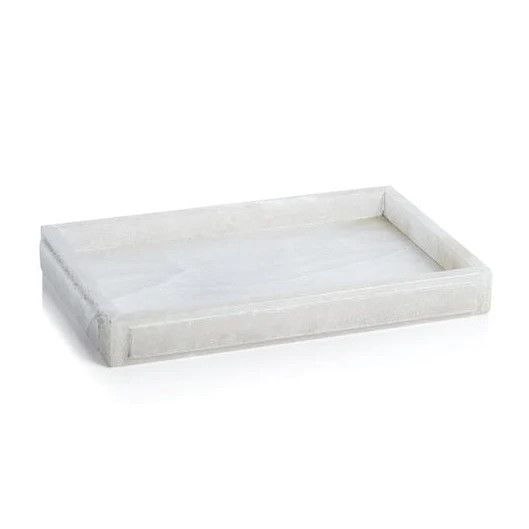 Côte d'Azur Alabaster Vanity Tray | 11"