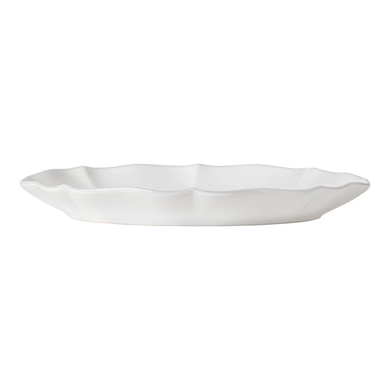 Rosa Oval Platter SMALL 12" | White