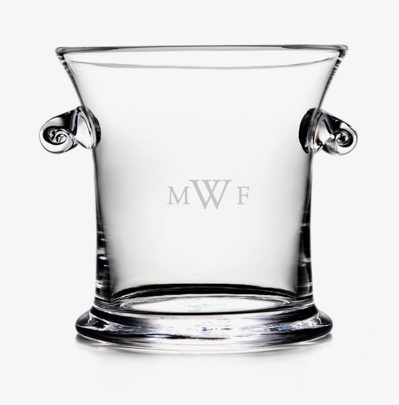 Norwich Ice Bucket | Custom Engraved Monogram for Madison & Faulkner | MWF