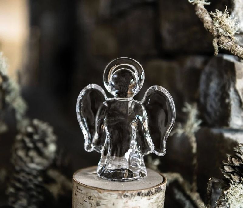 Simon Pearce Glass Angel | Small