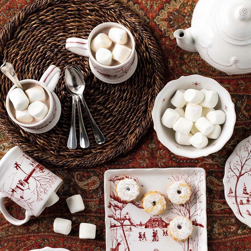 Country Estate Winter Frolic Mug | Ruby