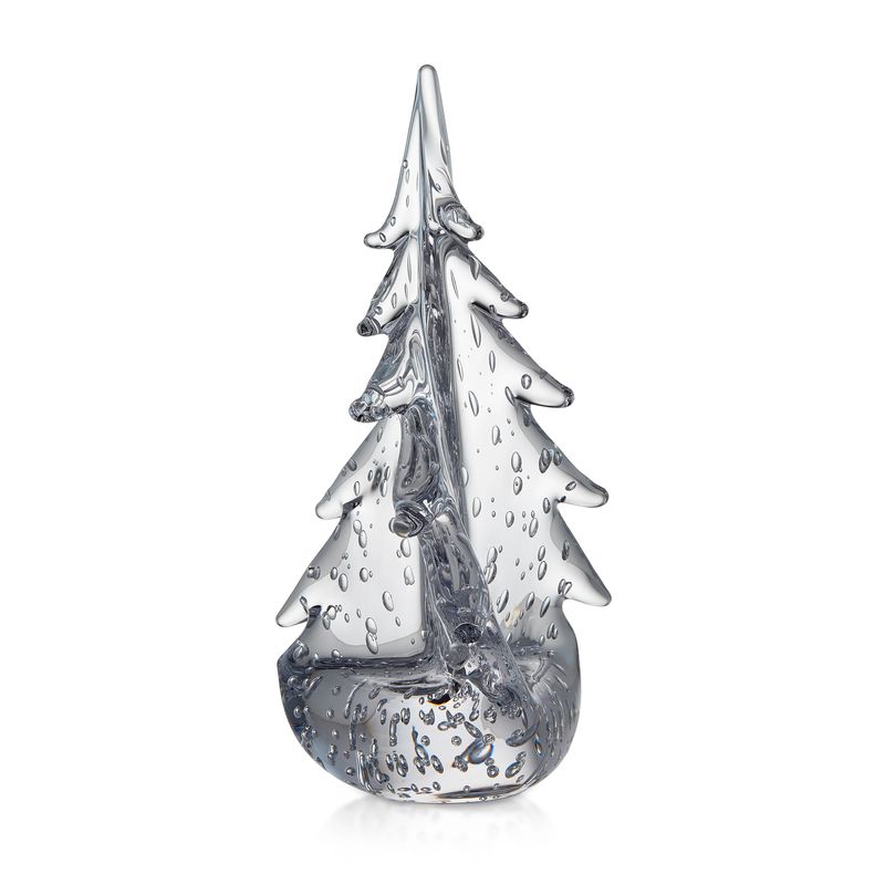 Simon Pearce BUBBLE TWIST Evergreen Tree | 10"