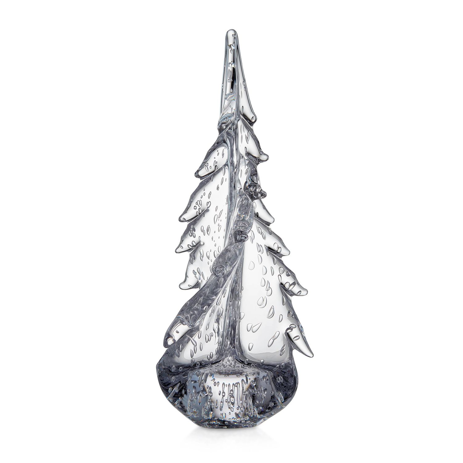 Simon Pearce BUBBLE TWIST Evergreen Tree | 14"