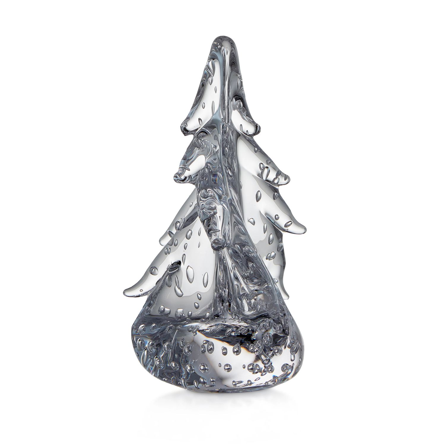 Simon Pearce BUBBLE TWIST Evergreen Tree | 6"