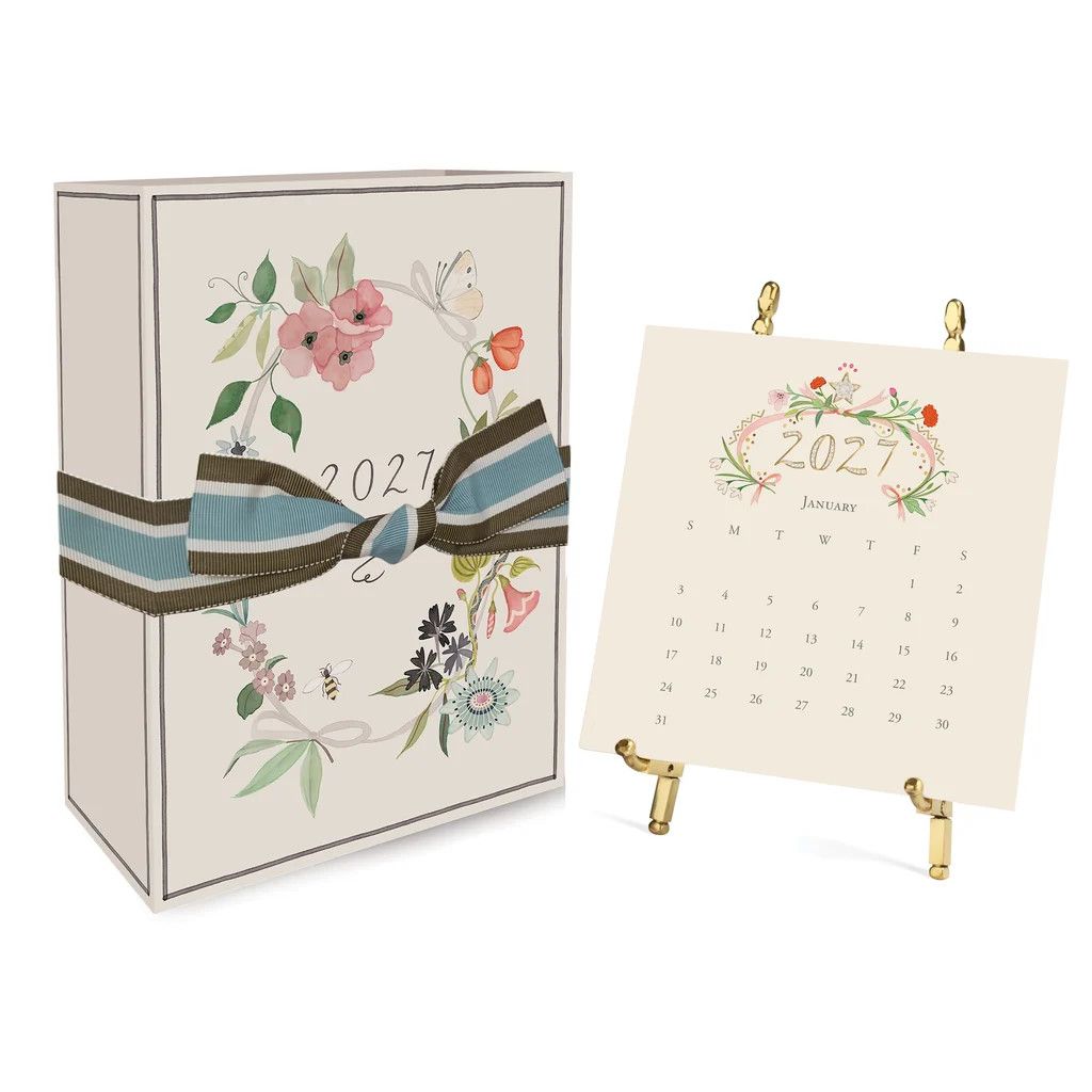 2027 Classic Desk Calendar