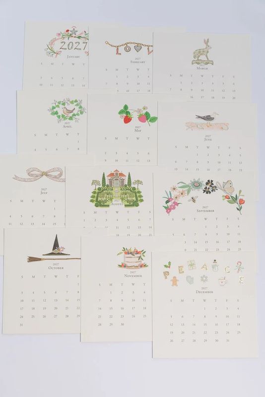 2027 Classic Calendar Refill