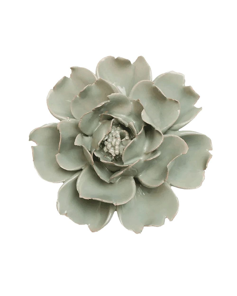Ceramic Flower | Pistachio Green Rose