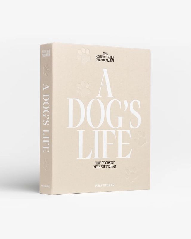 DOG PHOTO ALBUM - A DOG'S LIFE | Beige