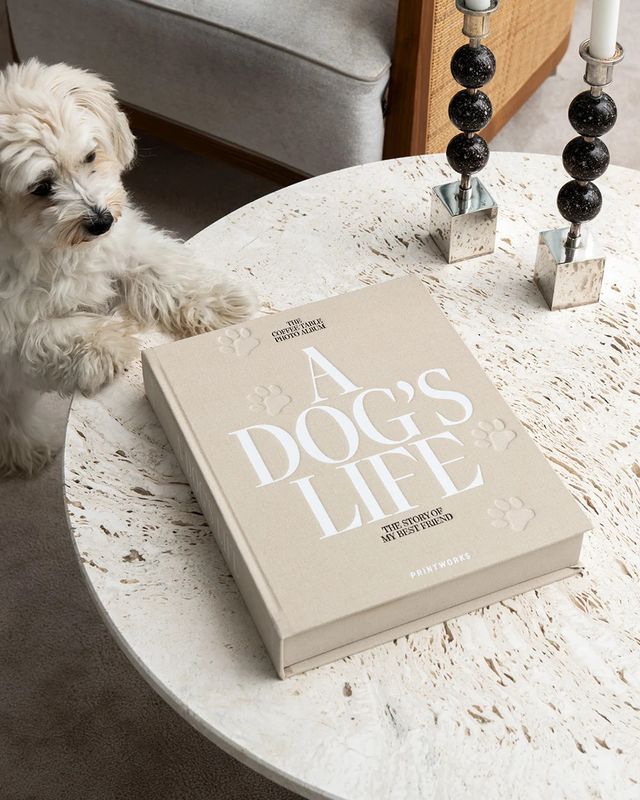 DOG PHOTO ALBUM - A DOG'S LIFE | Beige