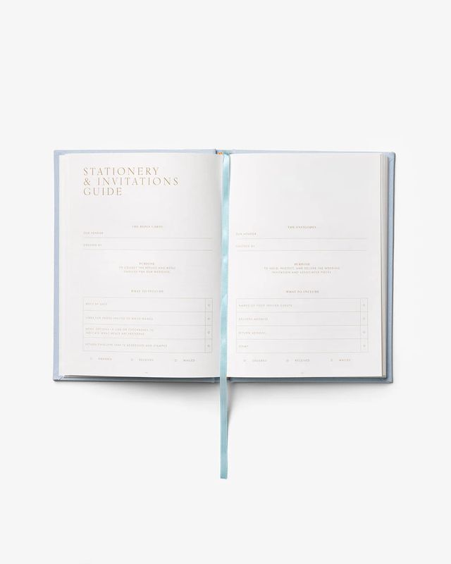 The Perfect Day Wedding Planner | Light Blue
