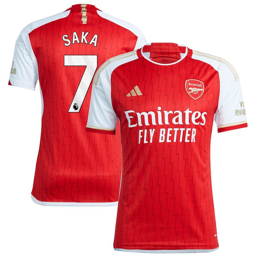 2023/24 adidas Bukayo Saka Arsenal Home Jersey