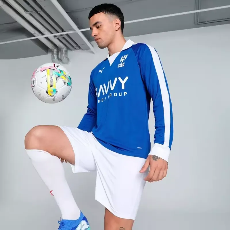 Al Hilal SFC Anniversary Men&#39;s Long Sleeve Football Jersey