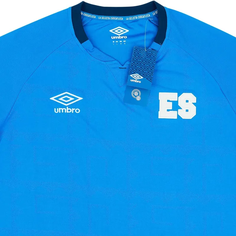 Official Umbro El Salvador Home Men's Soccer Jersey- 2021/22