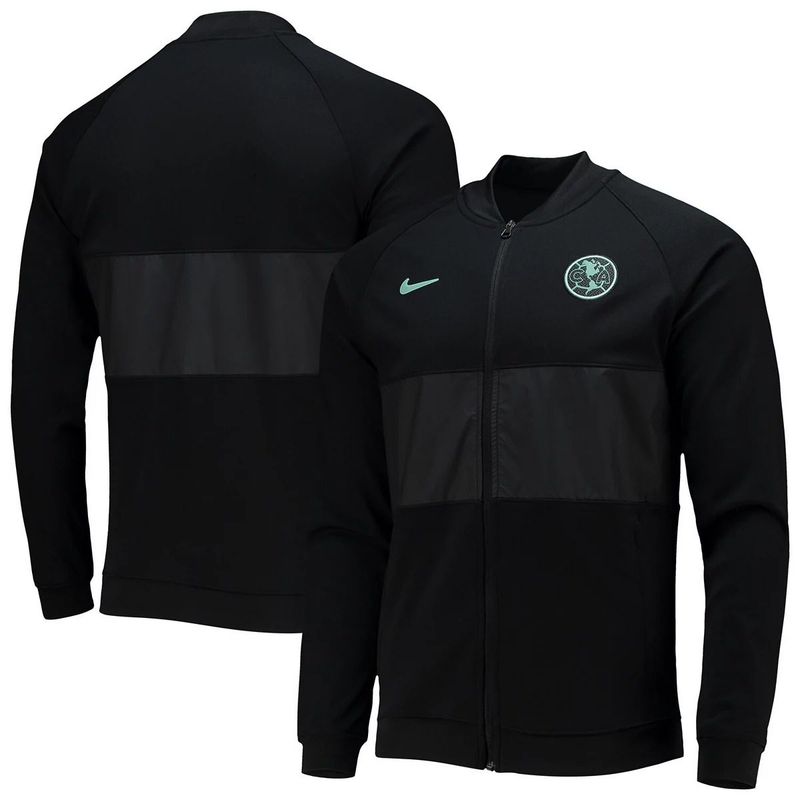 Men&#39;s Nike Black Club America I96 Woven Anthem Raglan Full-Zip Jacket