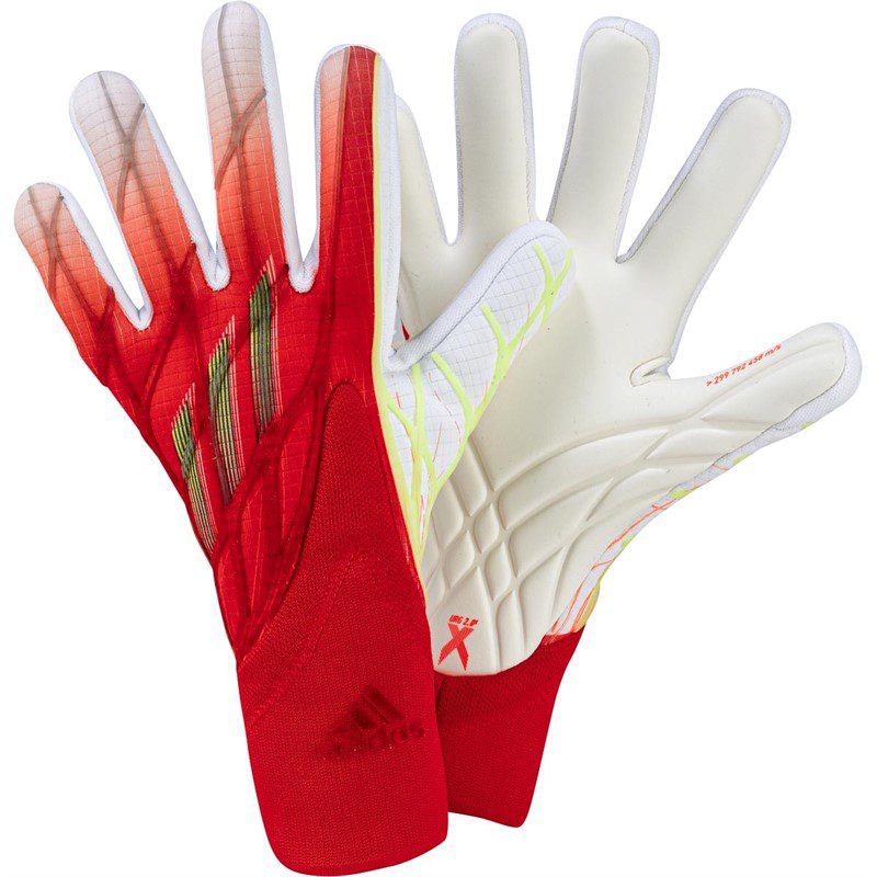 Adidas Mens X Pro Goalkeeper Gloves Solred/​White/​Red/​Black