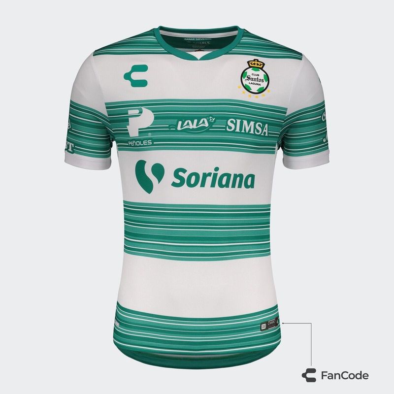 Charly Camiseta Oficial del Club Santos 2020/2021 (Authentic)