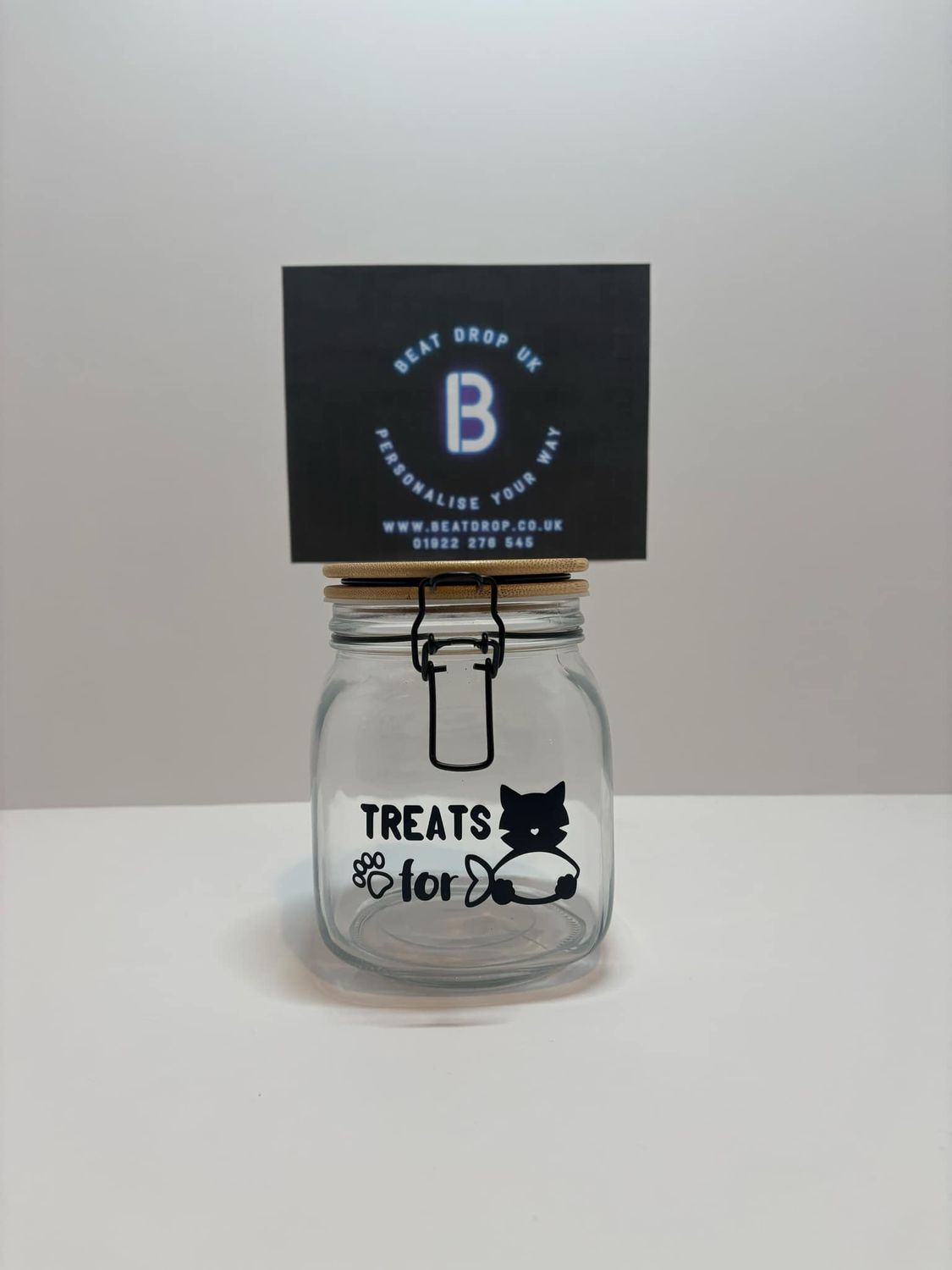 Cat / Dog  treats jar