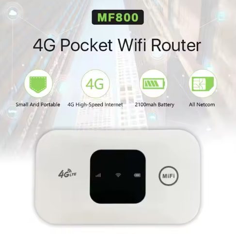 Mobile Broadband Internet Hotspot Sim Card Slot Repeater Wireless Modem 150Mbps MiFis 4G LTE Wifi Router