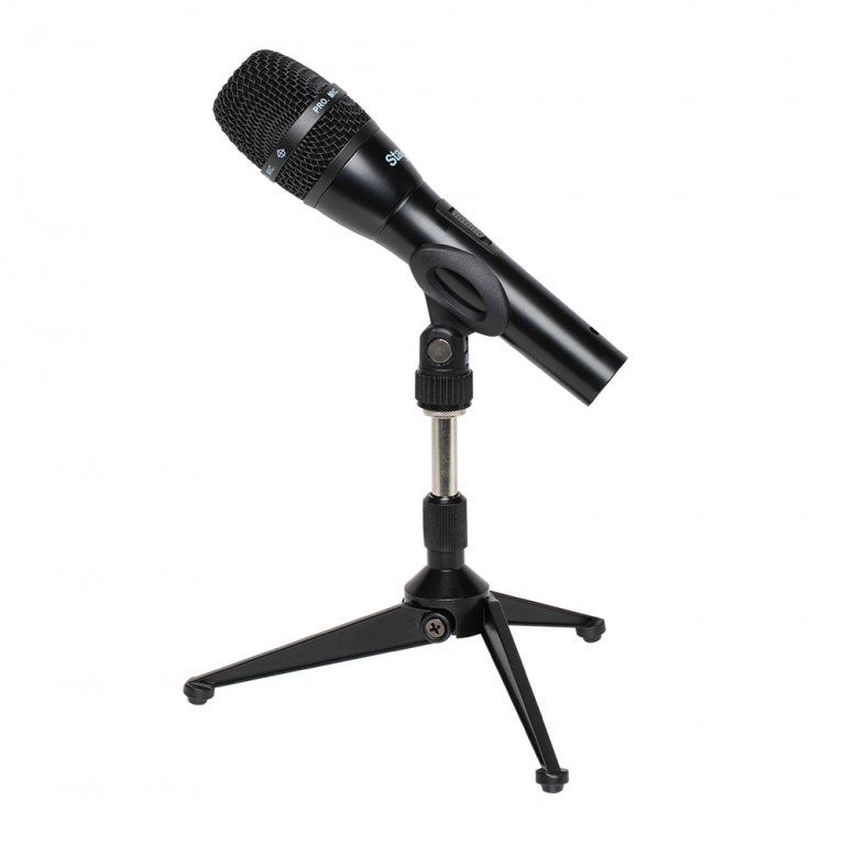 Desktop microphone stand