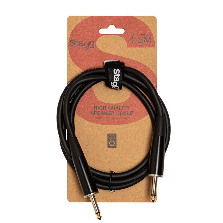 Speaker cable, jack/jack, 1.5 m (5&quot;)
