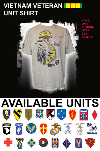 Vietnam Veteran Unit Shirt