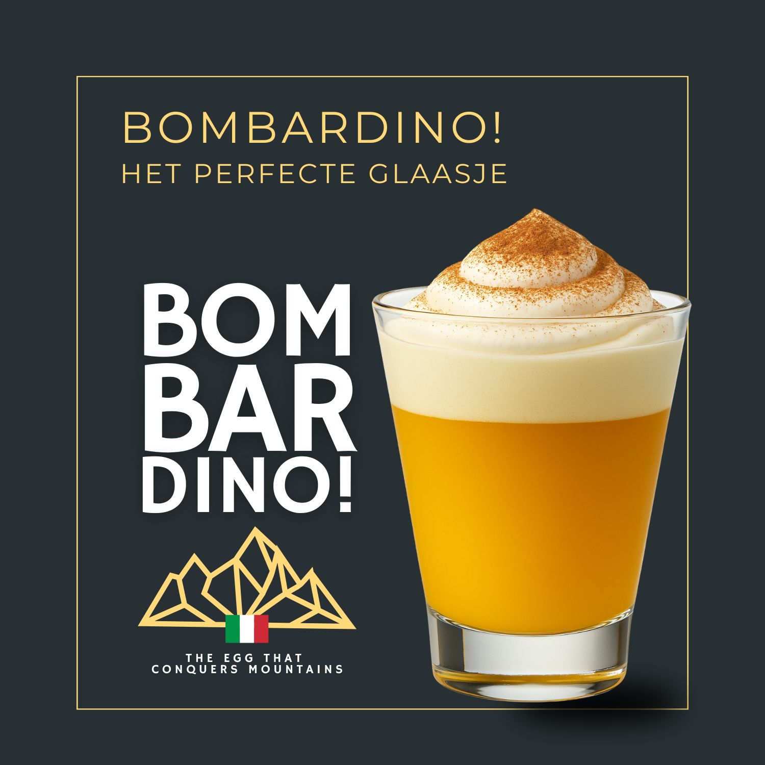 BOMBARDINO! Glazen doos 12 stuks - Horeca