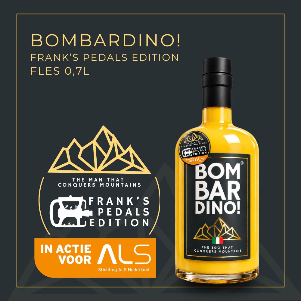 Fles 0,7L | BOMBARDINO! Frank's PedALS Edition